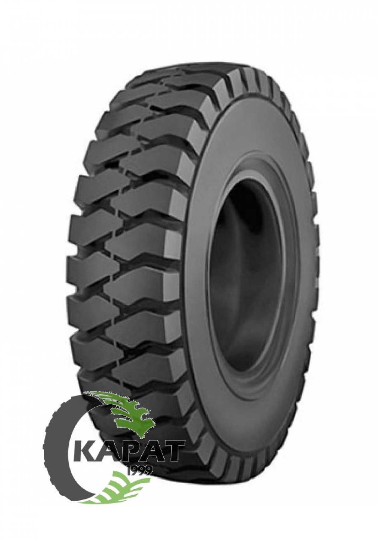 Шина цельнолитая 8.15-15 (28х9-15) D307 Std DEESTONE